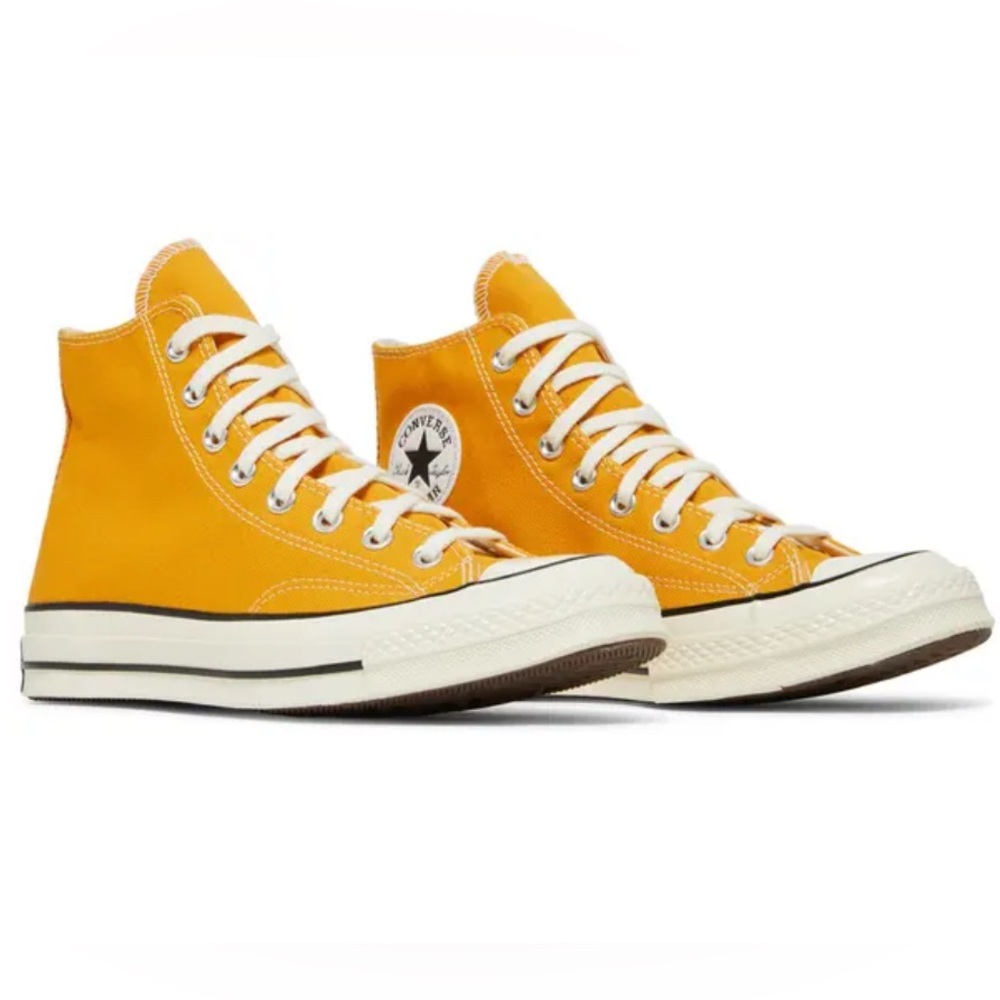 LAST ONE NIB [Converse] Chucks 70 High-Top Sneakers in Sunflower W 9.5 / M 7.5 - Picture 2 of 14